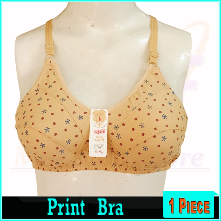 Non-Wired Sports Bras For Women Ladies Girls Brazzers with Fine Quality and Adjustable Back 3 Hooks