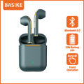 BASIKE Original bluetooth headset Fingerprint Touch TWS Wireless Bluetooth V5.0 Earphones with Mic Charging Box Sound Quality Wireless Earbuds Hearphone Stereo Sports Gaming Headset For iPhone 13 12 11 Pro Max For HUAWEI OPPO VIVO Xiaomi SAMSUNG. 