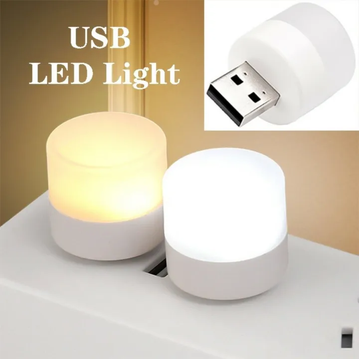 Portable Mini USB LED Light Bulb Universal For Laptops, Power Bank ...