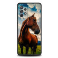 Horse Phone Case for Samsung Galaxy A15 A14 A25 A54 A34 A51 A71 A72 A73 A32 A52 A52S A11 A21S A31 A41 5G Soft Shell Capas Bags. 