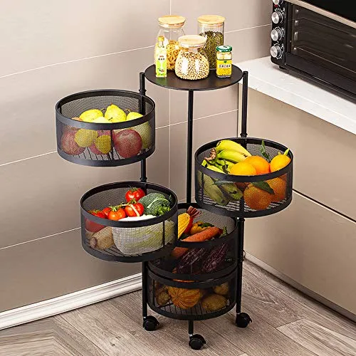5%20Layer/Tier/Step%20Kitchen%20Rotating%20Shelf%20360%20Degree%20Baskets%20Fruit%20Vegetable%20Storage%20Rack%20Floor%20Round%20Household%20Multi-function%20Shelf%20With%20Wheels%20-%20Image%202