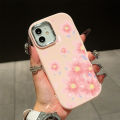 AMORVOR for Samsung A04 Mobile Cover Vintage Style Flowers Pattern Luxury Plating Back Cover Metal Lens Soft Silicone Phone Case. 