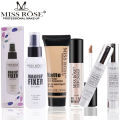 Miss Rose 4 PC Beauty Deal Fixer Spray +Primer Pump +Concealer +Foundation Tube. 