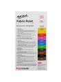 Mont Marte Signature Fabric Paint Set - 12pc x 20ml. 