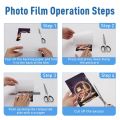GLITTER Cold Laminating Film A4 Self-adhesive Photo Laminating Film (PACK OF 5 AND 10 SHEETS). 