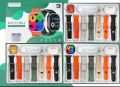 KW22 Ultra 2 Smartwatch With 7 Straps & Protector & Wireless Charging. 