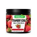 Herbology Strawberry Scrub For Body & Face Scrub Skin Brightening, Exfoliating Suitable for All Type Skin suitable for both Men & Women. 