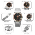 SKMEI【Free Gift】New Casual Quartz Clock Male Full Steel Time Week Date Sports Watch Mens Waterproof Business Fashion Wristwatches Man reloj hombre For Men 9288. 