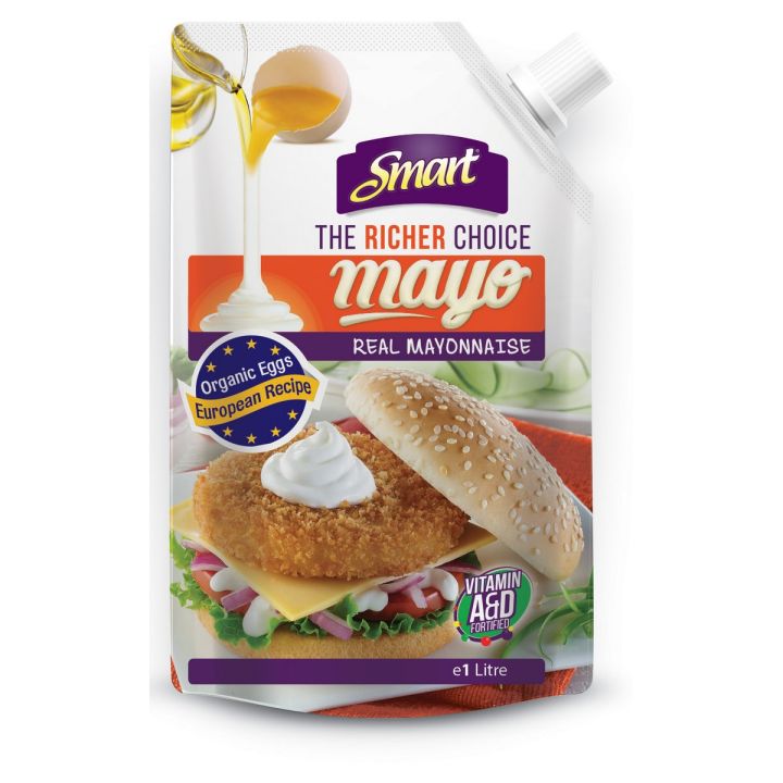 Smart Real Mayonnaise 1 Ltr pack
