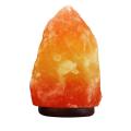 XL-Large Pure Organic Himalayan Salt Lamp Natural Shape with Wooden Base & 15-Watt Bulb, and UL-Certified Switch/dimmer Cord Wire, Best for Office and Home Decor 5-7 Kg. 