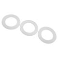 3pc Drain Valve Water Stop Seal For Glacier Bay Model 83SGB 3 In. Dual Flush Seal Washer Toilet Tank Bathroom Accessories. 