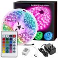 RGB Led Lights for Bedroom 5050 15 feet Led Strip Lights RGB LED Strip Color changing Flexible Rope Lights with Remote Control Best Quality RGB Led Strip Light for Home Decoration Complete kit with 12V Adapter. 
