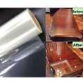 Plastic sheet, suitable for office table, dining table, coffee table Protector Waterproof Transparent Sheet Table Cover , Table top kitchen Decoration. 