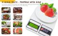 Kitchen Weight Scale - 10KG Electronic Digital Weight Machine - Kitchen Scale for Cooking And Baking. 
