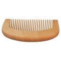 Anti-static Wooden comb Handcrafted Engraved 9cm * 5cm * 1cm Beard comb Wooden Peach wood comb for Hair styling Beard grooming. 