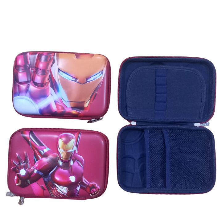 Iron man Multipurpose Zipper Pencil Case, Pen & Pencil Pouch Bag Case for School Supplies for Kids