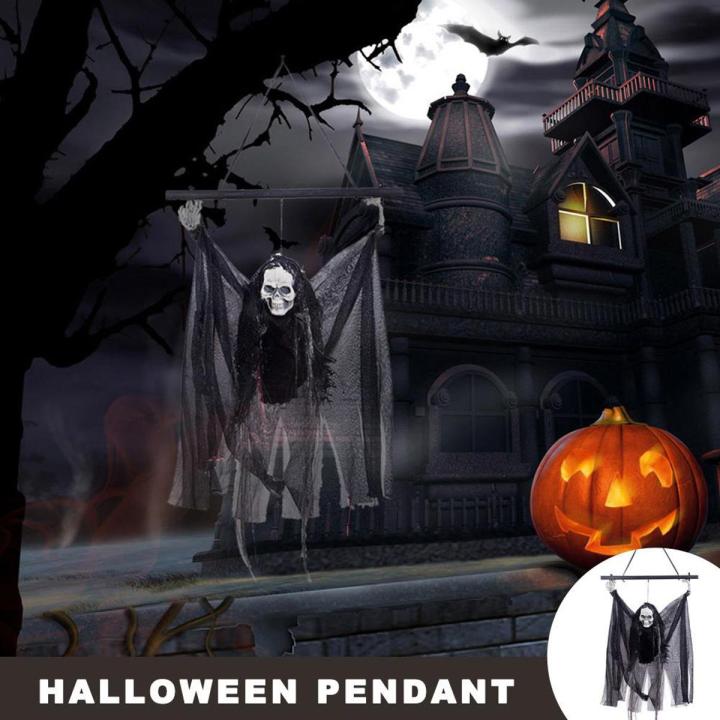 Halloween Ghost Bar Sound Control Horror Scary Hanging Ghost Glowing Ghosts