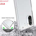 Xiaomi_ Mi 11i Cover - ONation Crystal Series - Premium Quality Clear Case No Yellowing Back With Smart Shockproof Cushions. 