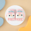 Tenderneyy Knitted Fingerless Gloves for Girls Cartoon Rabbit Ears Baby Mittens Warm Children Winter Half Finger Gloves Baby Accessories. 