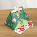 New spot Dragon Boat Festival Zongzi Packaging Box High-end Personality Creative Gift Box Portable Gift Box Wholesale N591. 