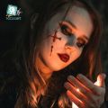 Halloween Scar Temporary Tattoos,Realistic Face Scar Blood Wounds Zombie Vampire Bite Spider Stitches Bloody Tattoo Sticker. 