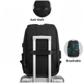 Men Brand Laptop Backpack Anti-theft Waterproof Password Lock Backpacks Bags USB Charging Men's Business Travel Bag. 
