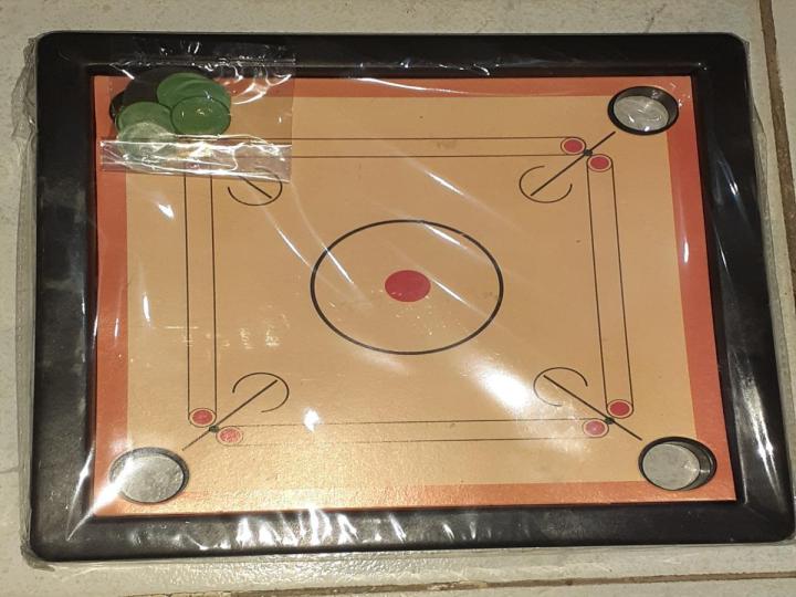 Mini Carrom Board For Kids- 10 inches-BY HK DEALER
