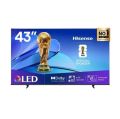 Hisense 43Q6Q 43 Inch QLED 4K Smart TV Quantum Dot Dolby Vision Dolby Atmos VIDAA Wi-Fi Bluetooth Voice Control. 