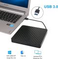 External CD Drive, USB 3.0 Portable CD/DVD +/-RW Drive DVD/CD ROM Rewriter Burner Compatible with Laptop Desktop PC Windows Linùx MácBook etc.. 