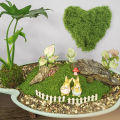 【Exclusive Discount】 1/3 Pack Mini Landcape imulated Gra Artificial Green Plant Eternal Life Mo DIY Craft Gra Garden Home Room Decor 30/50/90/150g. 