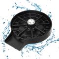 Automatic Glass Cleaning Rinser, Faucet Glass Washer, Faucet Bottle Washer High Pressure 5 Hole Nozzle Automatic Glass Rinser with 80cm Hose for Kitchen EU 3/8 Thread Diameter 16mm(Black) ,Bar Sink Accessories. 