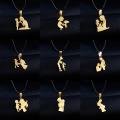 Mom Dad Baby Pendant Mother's Day Necklace Gold Stainless Steel Leather Chain Jewelry For Women Mom Family Charm Love. 