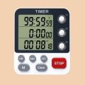 Digital Dual Kitchen Timer 3 Channels Count UP/Down Timer Cooking Timer Stopwatch Large Display Adjustable Volume. 