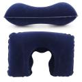 Portable U-Shape Inflatable Travel Pillow U Shape Car Head Rest Air Cushion For Travel Office Nap Head Rest Air Cushion Neck Pillow,Neck Pillow For Airplane Travel. 