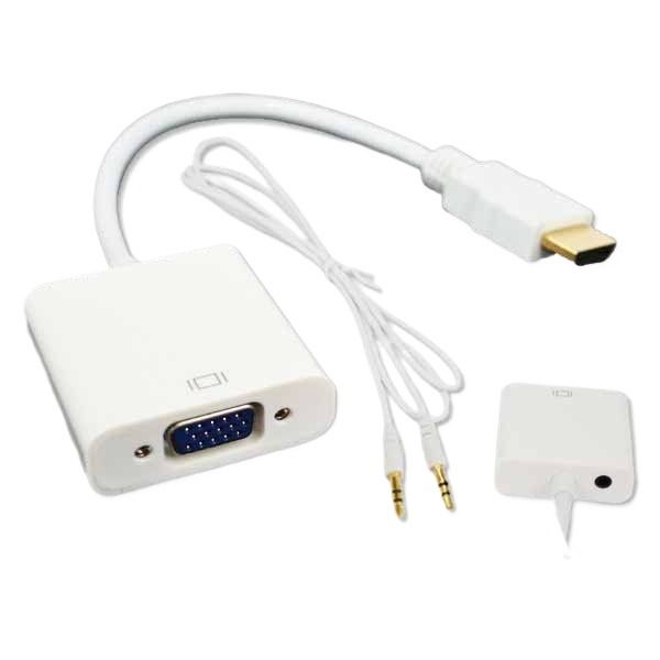 HDMI to VGA Converter Adapter Cable