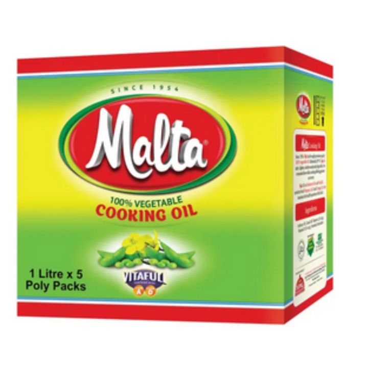 Malta Cooking Oil Pouch 1x5