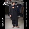 Kapok Onyx Check Waistcoat for Men. 