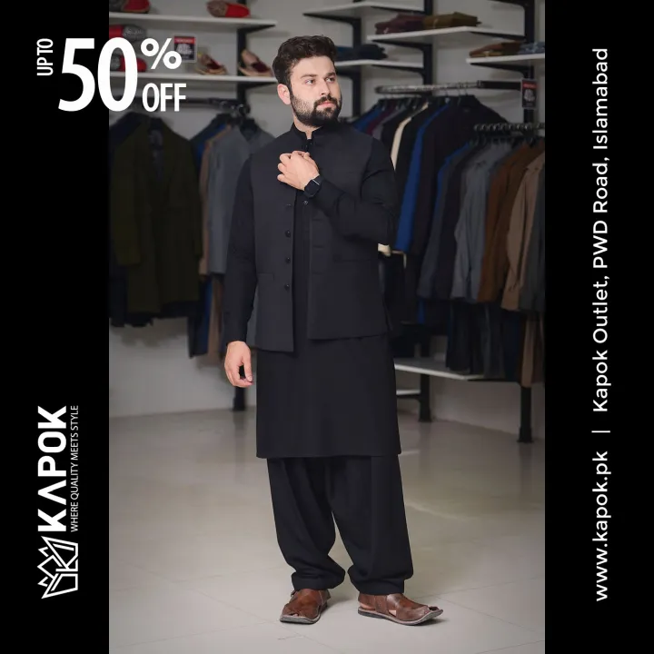 Kapok%20Onyx%20Check%20Waistcoat%20for%20Men%20-%20Image%202