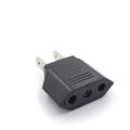 EU Euro Europe to US USA Power Jack Wall Plug Converter Travel Adapter Adaptor. 