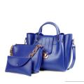3 Pcs Pu Leather Soft Ladies bags For Womens. 