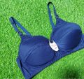Soft Light Cotton Padded Bra Braziers For Ladies Soft Light Padded Full Coverage Foam Bra Blouse Undergarments For Women Girls in Multicolor - Size 32B to 42B. 