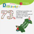 Dmax® Junior Chewable Vitamin D3 Tablets for Children (600 IU) - 30 Tablets - Matrix Pharma. 
