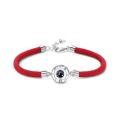 Fashion Bracelet 100 Languages "I Love You" Projection Charm Couple Bracelets for Women Lover Gifts. 