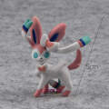 Pikachu Tiny Figure Toy Sylveon Mew Action Figure Psyduck Aipom Pancham Cosmog Model Snubbull Jigglypuff Meowth PVC Doll Decor. 