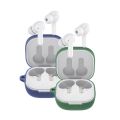 Silicone Earbuds Protective Case For QCY T13 Earphone Shockproof Skin Shell Charging Box Cover For QCYT13 Accessories With Hook. 