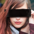 Covered Lenses Square Sunglasses Protective Fancy Black Censorship Glasses Unisex Prop Eyewear for Christmas Party Costume Accessory Festival Outfit Photo Shoots Themed Events. 