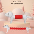 Popping Tube Fidget Toy,Dog Design Sensory Toy for Children. 