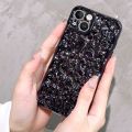 For iPhone 11 Electroplated 3D Stone Texture TPU Phone Case. 
