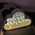 Cloud Tulip Lamp DIY Tulip Night Light Cloud Tulip Mirror Night Light Table Lamp-Purple. 