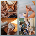Kalimba Thumb Piano 21 Keys, Portable Mbira Finger Piano Gifts for Kids with Tuning Hammer. 